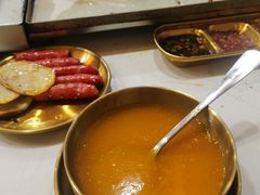 南瓜甜汤-八乔煎肉馆·丹东特色煎锅(梅林店)