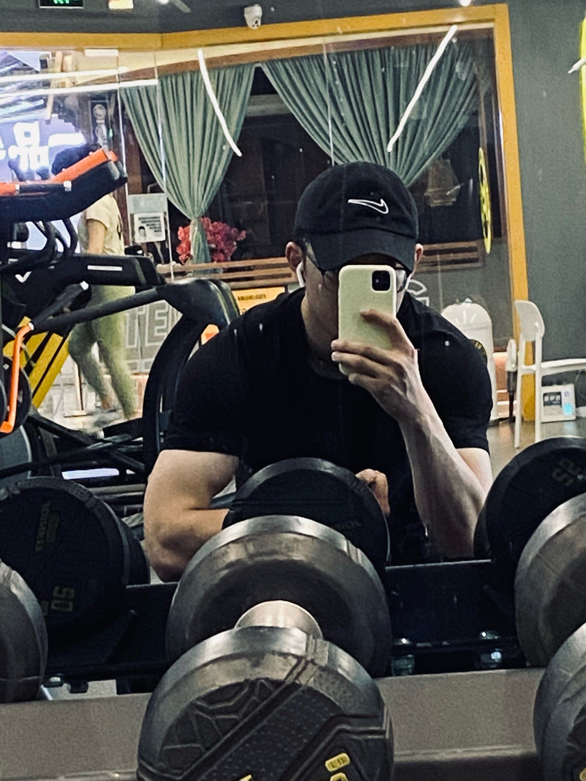 健身男子的挑战