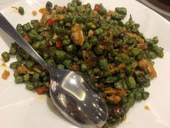 XO酱蛤蜊肉配新鲜四季豆-鹿港小镇(金虹桥国际中心店)