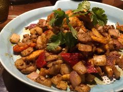 薄饼卷羊肉粒-楼兰新疆主题餐厅(苏州中心店)