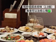 -广州万富希尔顿酒店·感趣自助餐厅·金秋蟹宴生蚝海鲜刺身