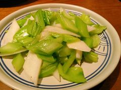 盖菜炒山药-云海肴·汽锅鸡·云南菜(天山百盛优客店)