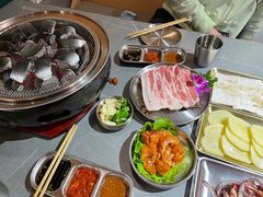 -围炉肉舍•炭烤活鳗•丹东海鲜烤肉(步行街店)