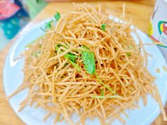 凉拌馓子-三中高皇羊肉馆