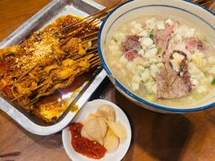 -老兰家传统烧烤炒菜泡馍(小南门店)