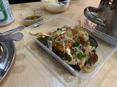 皮蛋豆腐的皮蛋-张妈台式锅烧(深大店)