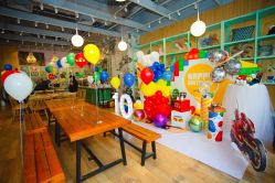 -11 Baby百日宴生日气球创意布置