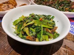 豆豉鲮鱼油麦菜-铁公鸡·四川料理(天环广场店)