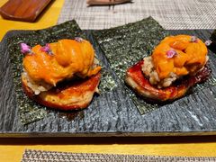 鹅肝海胆手握-一阳寿司(麦子街店)