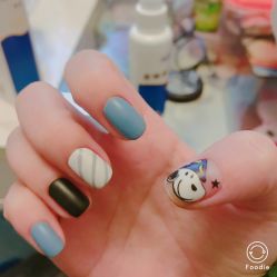 -手牵手美甲