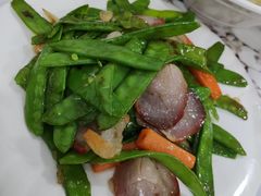 腊肉炒荷兰豆-牛庄高晓山风味馅饼城(海城店)