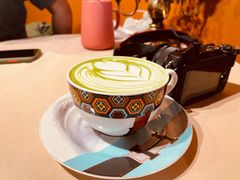 抹茶牛奶-The Flowers Coffee(南山店)