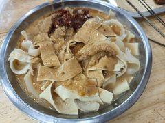 涮牛肚豆皮-老白家怡贵园烤肉