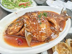 红烧鳊鱼-七的湖·江南蟹舫·阳澄湖农家菜(蟹舫苑店)