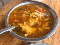 番茄竹笋鲜肉蛋汤-老鲍农家乐