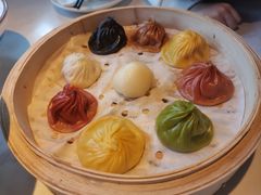 翡翠水晶八色小笼包-翡翠拉面小笼包(岭南新天地店)