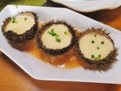 海胆蒸蛋-蓝湾碧波·老字号·疍家非遗海上餐厅
