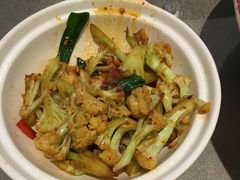 干锅菜花-旺顺阁鱼头泡饼(小红门店)