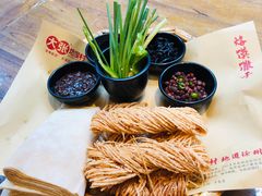 烙馍卷馓子-大张烙馍村(绿地店)