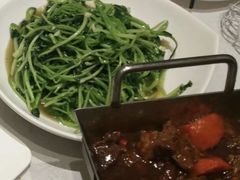 蒜蓉鸡毛菜-北李妈妈菜·海肠捞饭(高新万达店)