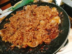 铁板八爪鱼五花肉-名家韩国料理·烤肉(瑶海店)