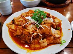 辣白菜炒五花肉-全州拌饭馆(断桥店)