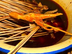 -拈签一笑黄牛肉辣卤串串