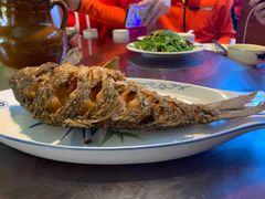 纳西烤鱼-心园餐厅·地道传统云南菜·三十年老店
