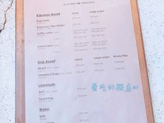 菜单-% Arabica(京都东山店)
