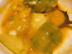 干贝肉末焖节瓜（或白玉苦瓜）-闽和南(深圳万象城店)