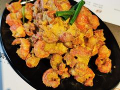 咸蛋黄焗虾球-一棠龙虾(日月光中心广场店)
