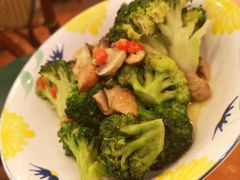 香蒜辣汁野菌西蘭花-萨莉亚意式餐厅(深水埗店)
