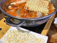 -辛明堂洞韩式芝士年糕火锅(万达店)