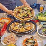 秋天就要吃鲜甜的蒸汽海鲜[色][色][色]