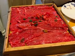 美味美貌的双椒牛肉-在渝里·重庆火锅(簋街店)