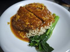 泰式辣咖喱猪扒面-颓记茶餐厅(美景总店)