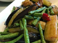 茄子豆角-浏阳农家湘蒸菜馆(南湖花园城祥和苑店)