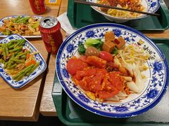 西红柿鸡蛋油泼面-陕味食族油泼面(同济南路店)