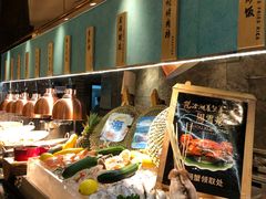 自助取餐区-北京希尔顿逸林酒店-逸轩西餐厅-自助餐厅