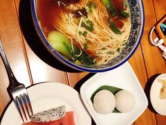 梅干菜蛋黄狮子头面-无锡苏宁银河国际酒店-麺餐厅