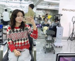 点击看大图 -COMO SALON 烫染可茉发型