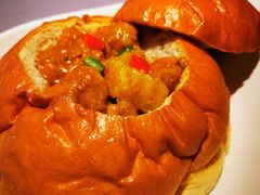 椰香咖喱面包鸡-梧桐北京烤鸭·铜锅涮肉(海岸城店)