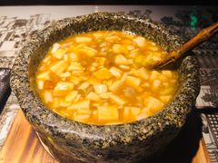 石锅鸡汤豆腐-绿茶餐厅(乐峰广场店)