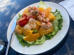鲜橙老虎虾沙拉-Lets burger非常汉堡·环球风味(蓝色港湾店)