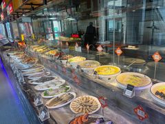 自助取餐区-渔民船说·北塘海鲜·天津菜·海肠捞饭(北塘古镇店)