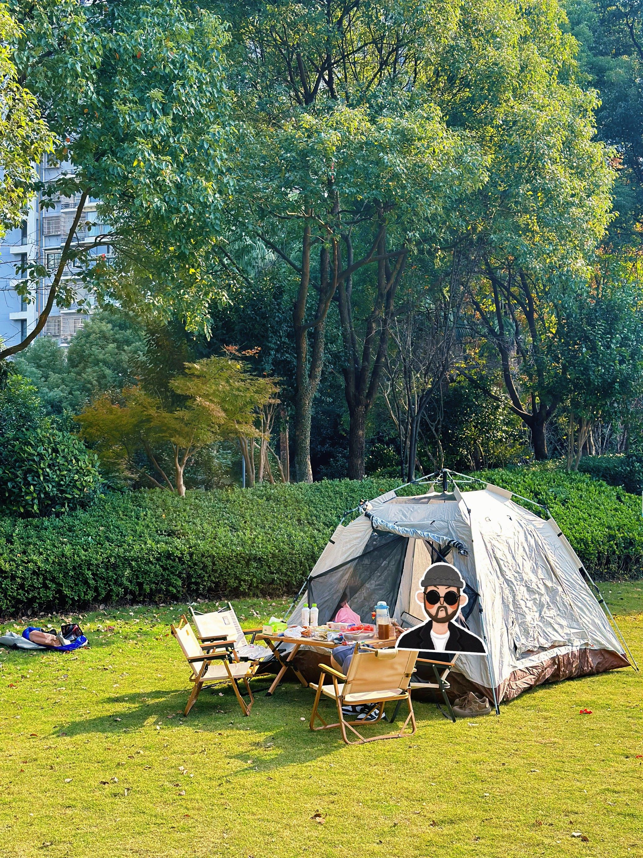 放飞心情去露营