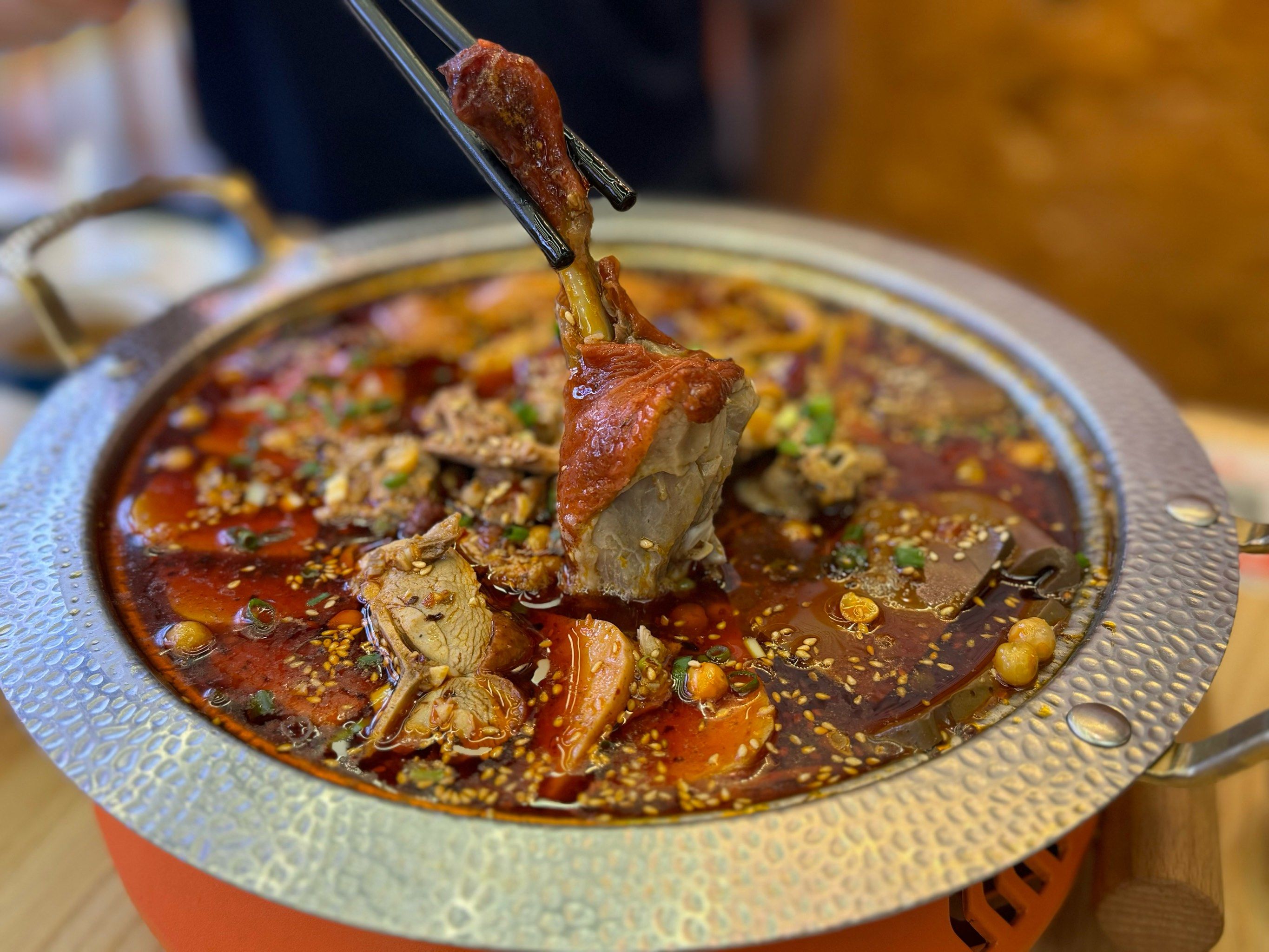 正宗成都风味冒烤鸭