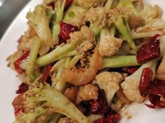 烧肉爆炒花菜-新旺茶餐厅(嘉里城店)