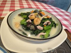 上汤菜心苗-龙桥私厨·姜花菊花过桥鱼·顺德菜(容桂店)