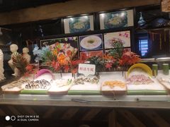 自助取餐区-韩千炉海鲜自助火锅烤肉(文三路店)